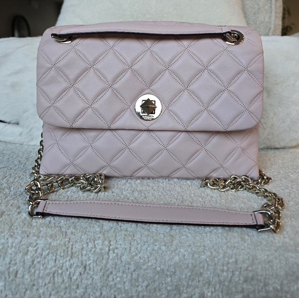 Kate Spade New York Pink Quilted Shoulder Bag - Picture 2 of 4